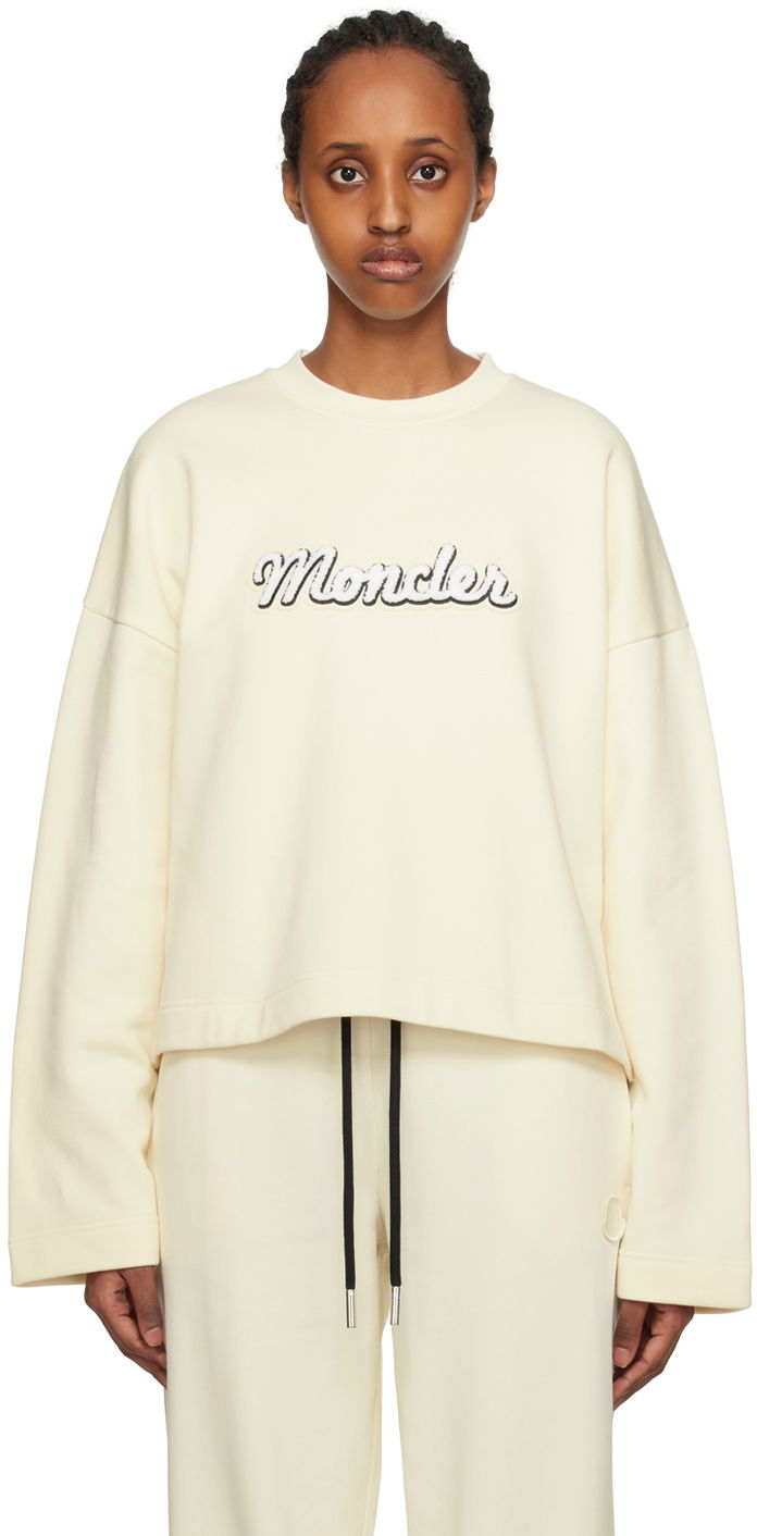 Sweater Moncler Appliqué Vit | I20938G00020899U5, 0