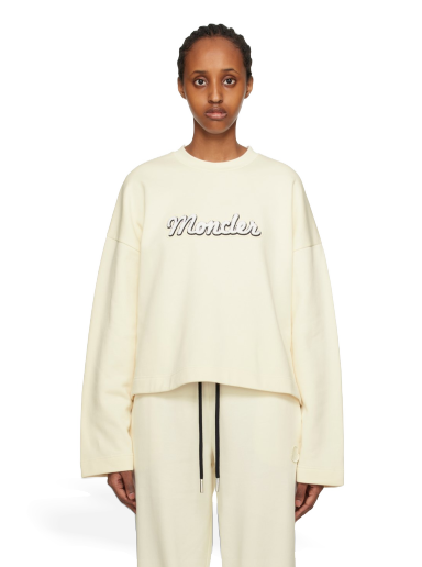 Sweater Moncler Appliqué Vit | I20938G00020899U5