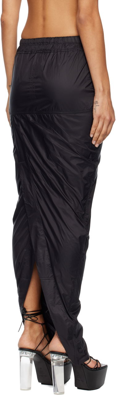Kjol Rick Owens DRKSHDW Concordians Pull On Pillar Maxi Skirt Svart | DS02E7332 NP, 2