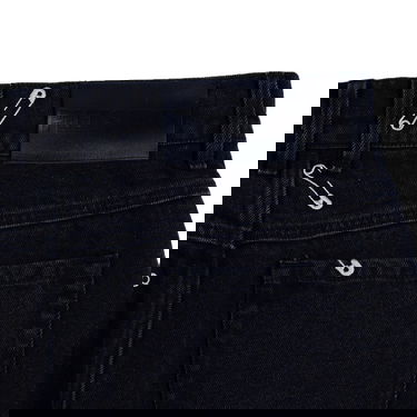 Jeans Pleasures Safety Pin 5 Pocket Denim Jeans Svart | P22W038-BLACK, 9