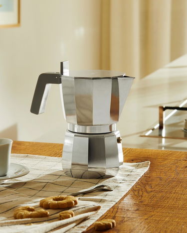 Heminredning Alessi Espresso Coffee Maker 3 Cups Metallisk | DC06-3, 1