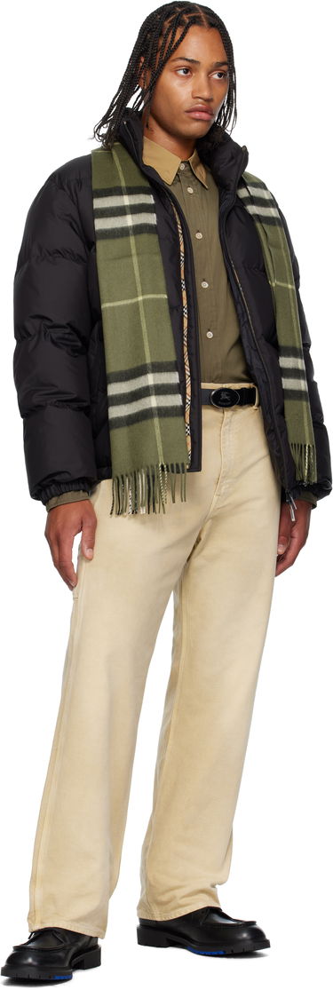 Bälten Burberry Reversible Check Oval Knight Stamp Belt by Burberry Svart | 8112214, 1