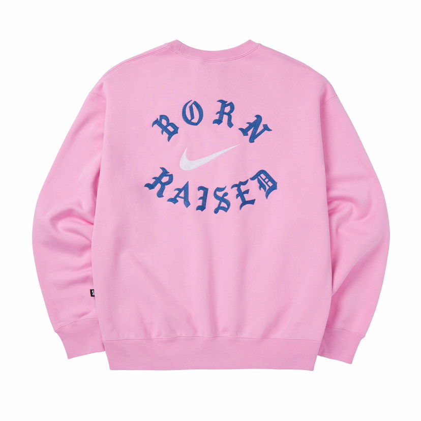 Sweatshirt Nike SB Born X Raised Crewneck Sweatshirt Pink Rosa | DX4270-629