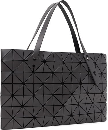 Tygpåse BAO BAO ISSEY MIYAKE Geometric Pattern Tote Bag Vit | BB48AG402, 4