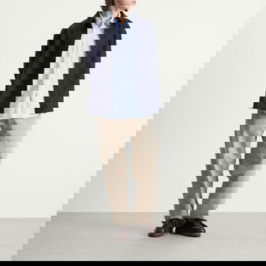 Skjorta A.P.C. Bernado Wool Overshirt, Size Small Mörkblå | WVBCV-H32030-PIA, 4