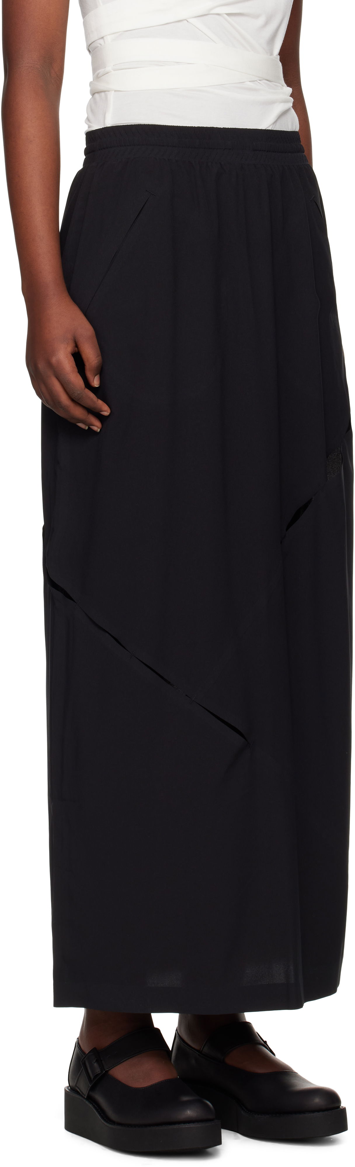 Kjol Y-3 Y-3 Slit Maxi Skirt Svart | JD6001, 1