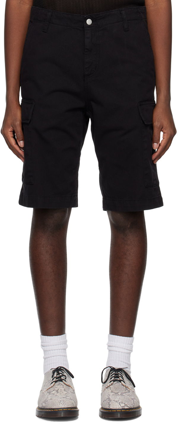 Shorts Carhartt WIP Regular Cargo Shorts Svart | I031517