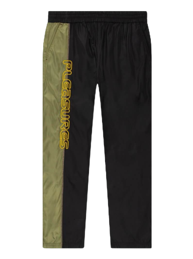 Träningsbyxor Pleasures Reality Nylon Pant Svart | P21SU011-BLACK