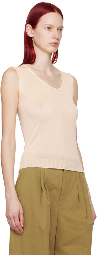 Linne LEMAIRE LEMAIRE Seamless Tank Top Beige | TO1159 LK1017, 3
