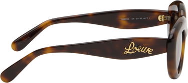 Solglasögon Loewe Curvy Logo Cat-Eye Sunglasses Brun | LW40153I5152E 192337199622, 1