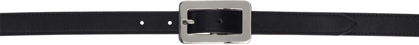 Bälten BY FAR Quadro Nappa Leather Belt Svart | MWTST006CL013BK001PL