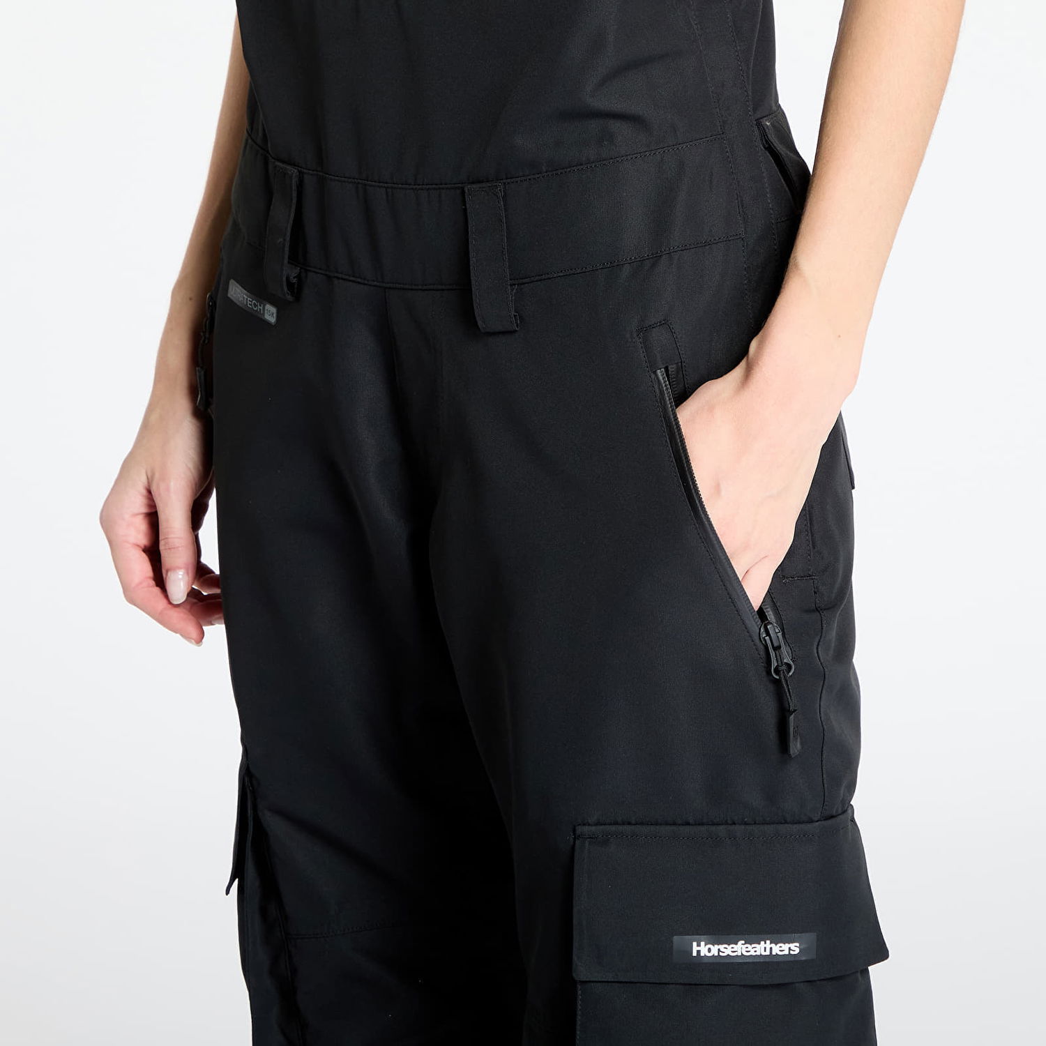 Jumpsuit Horsefeathers Black Isobel Snow Bib Pants Svart | OW226A, 1
