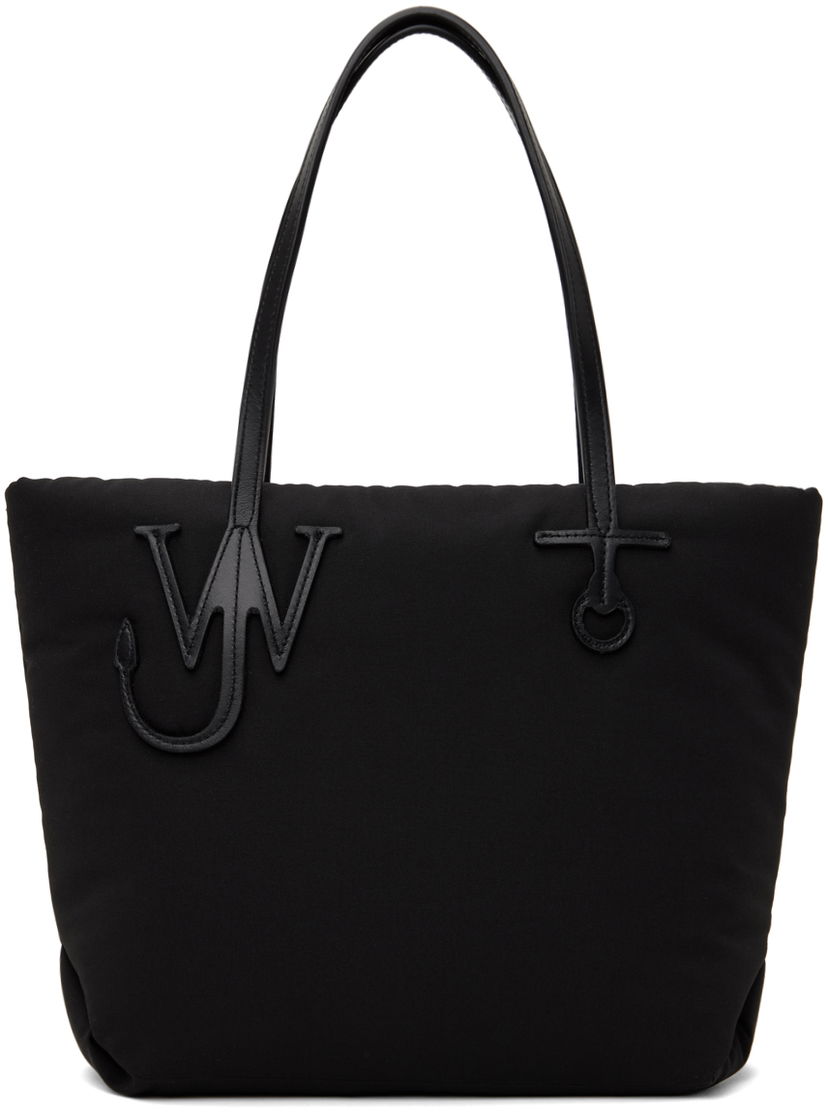 Kläder JW Anderson Black Small Puffy Anchor Tote Svart | HB0653FA0382999