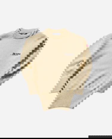 Sweater Junya Watanabe Junya Watanabe Man Submariner Sweater Beige | WP-N001-W25 1, 1