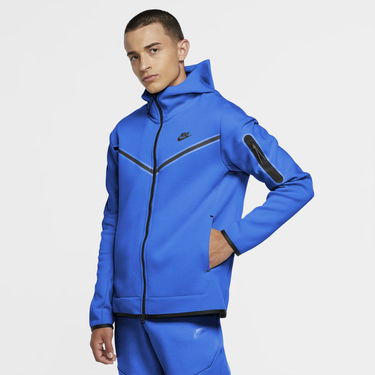 Sweatshirt Nike Sportswear Tech Fleece M Full-Zip Hoodie Blå | CU4489-480, 0