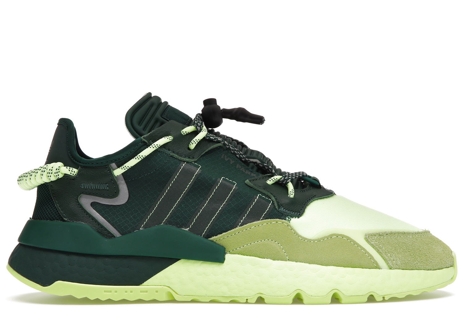 Sneakers och skor adidas Originals Nite Jogger Beyonce Ivy Park Dark Green Frozen Yellow Grön | S29041, 0