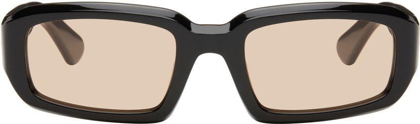 Solglasögon Port Tanger Black Square Sunglasses Svart | PT-5002