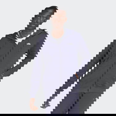 Sweatshirt adidas Originals Embroidered Zip Mörkblå | IA3937, 6