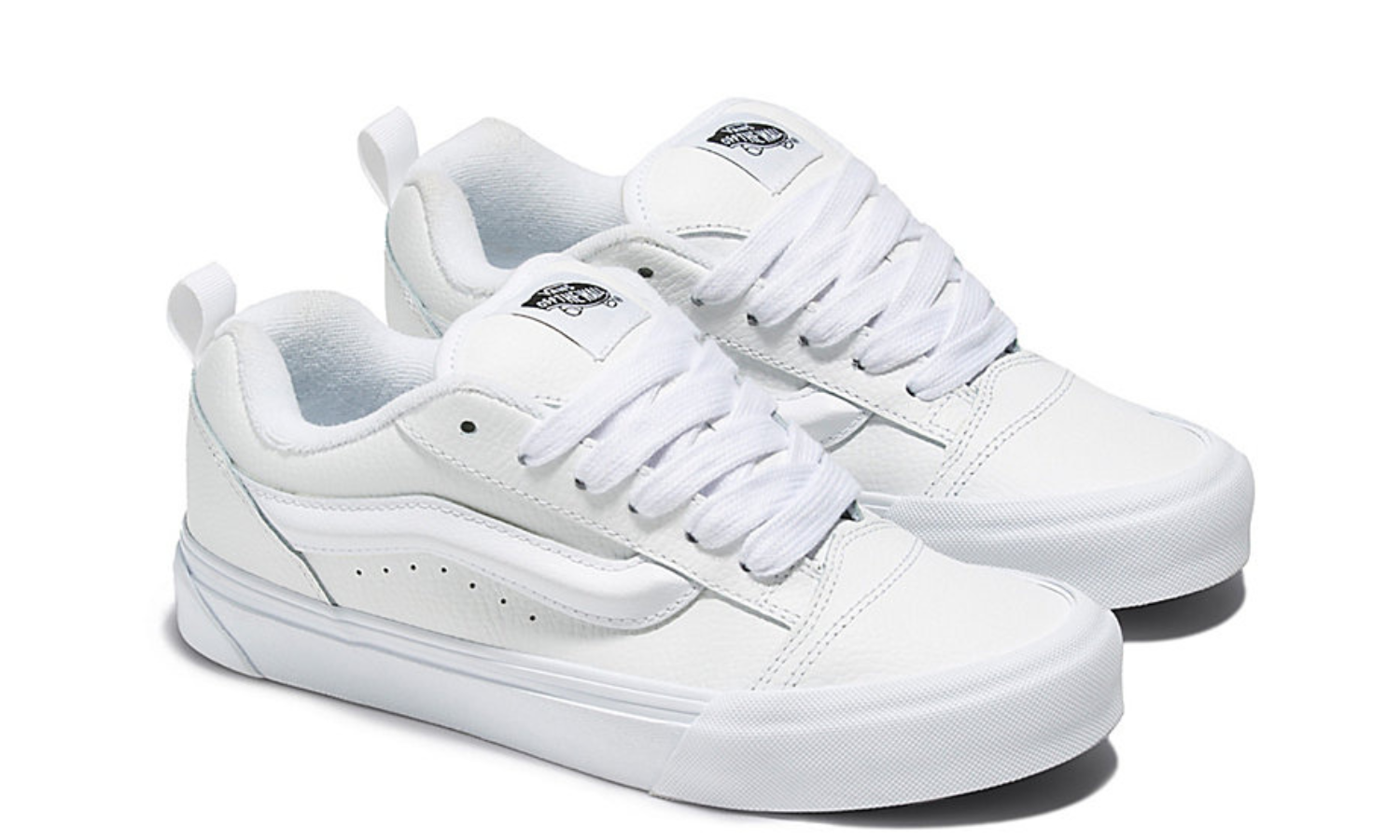 Sneakers och skor Vans Knu Skool 'Triple White' Vit | VN0009QCW00, 1