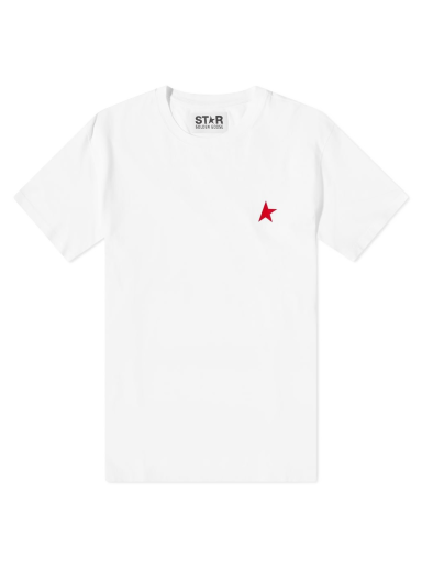 T-shirt Golden Goose Small Star Chest Logo Tee Vit | GMP01220-P000193-10350