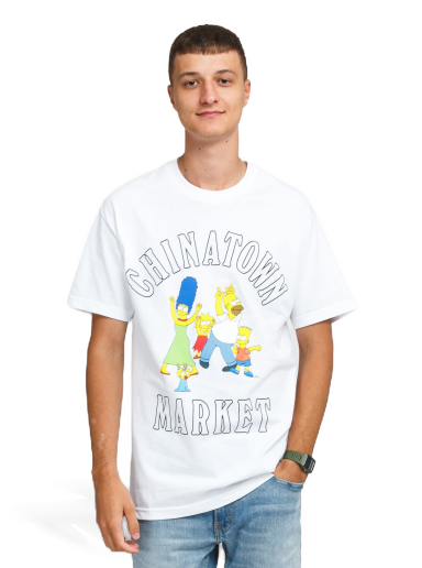 T-shirt MARKET The Simpsons Family OG Tee Vit | CTM1990346 / 1201