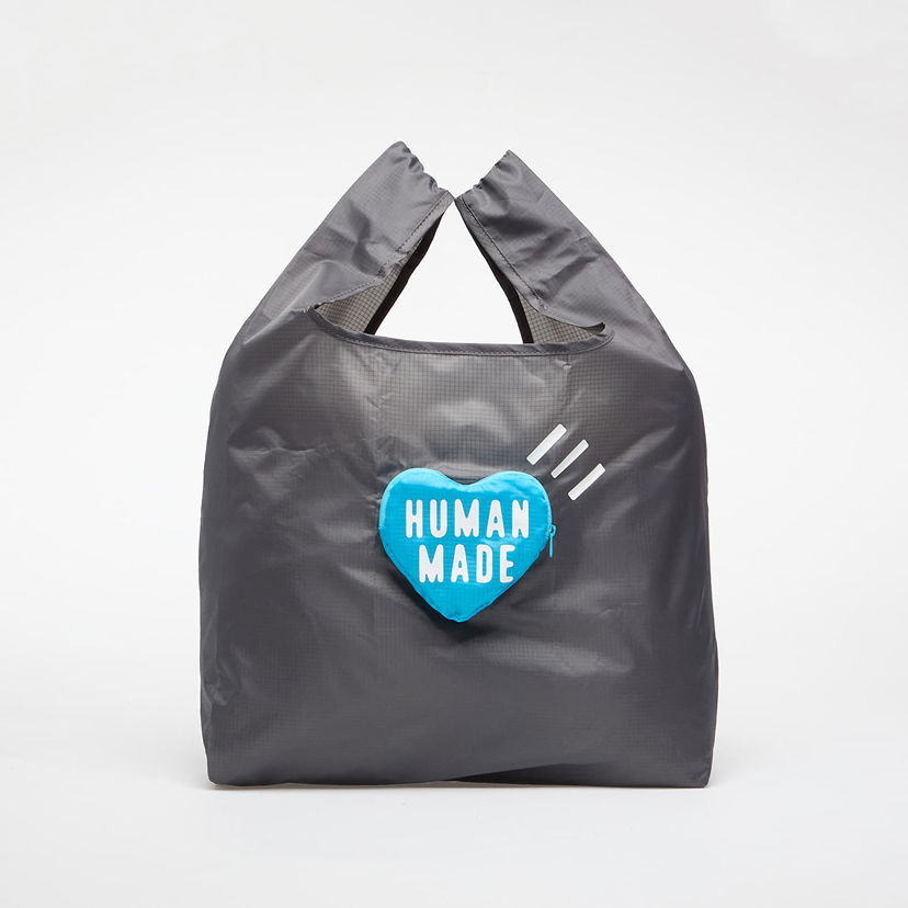 Tygpåse Human Made HUMAN MADE Heart Shopping Bag Grå | HM30GD025GY