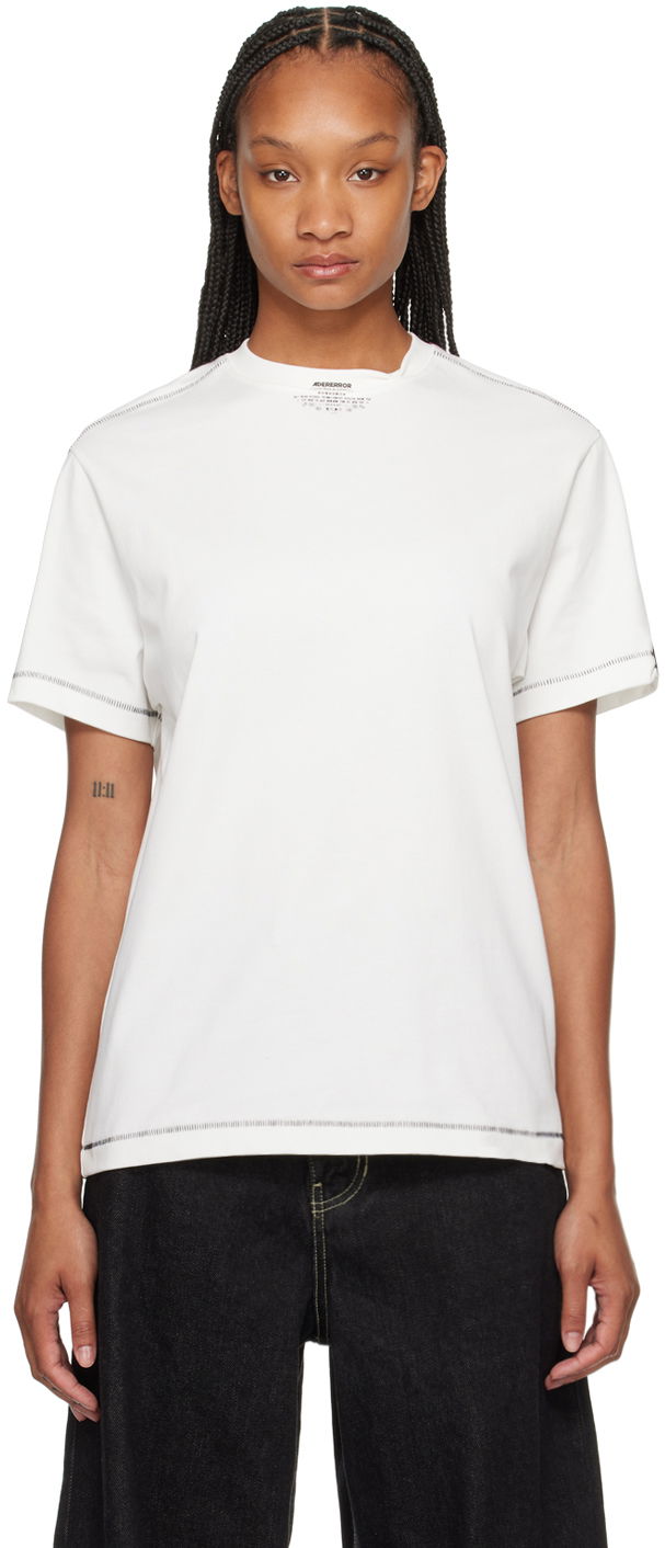 T-shirt ADER ERROR Langle T-Shirt Vit | BN01SSTS0103OW, 0