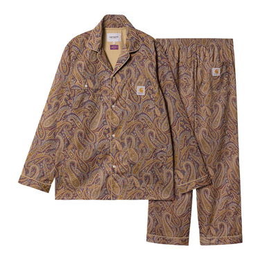 Pyjamas Carhartt WIP Made with Liberty Fabric Pajama "Paisley Park/Liberty" Brun | I031017_1A9_XX, 0