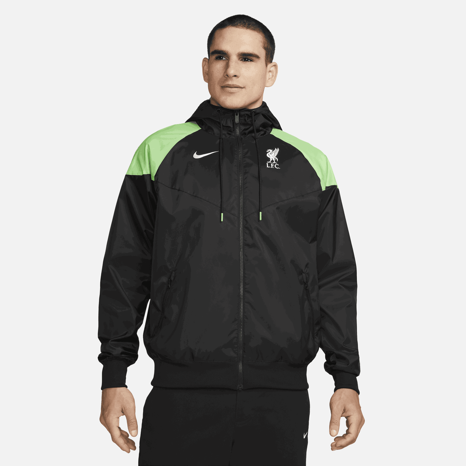 Jacka Nike Liverpool FC Sport Essentials Windrunner Jacket Svart | FD8374-010, 0