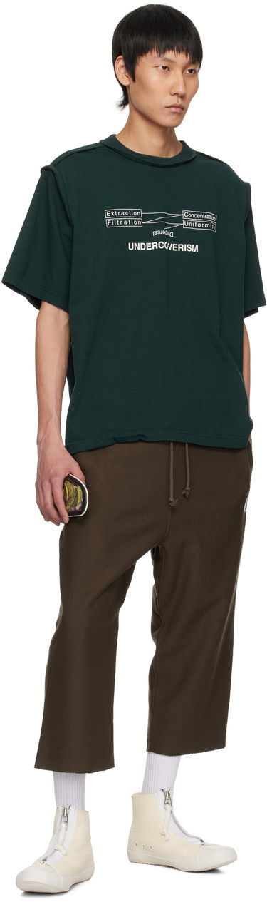 T-shirt UNDERCOVER UNDERCOVER T-Shirt with Graphic Print Grön | UP1E4808, 3