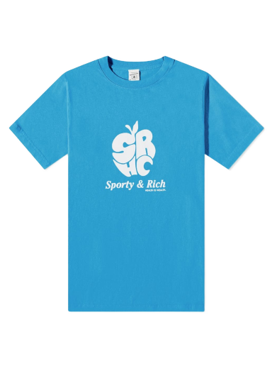 T-shirt Sporty & Rich Apple Tee Blå | TS482OC