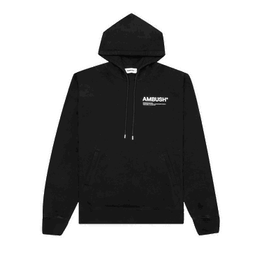 Sweatshirt Ambush Workshop Hoodie Svart | BMBB012S22FLE001 1002, 0