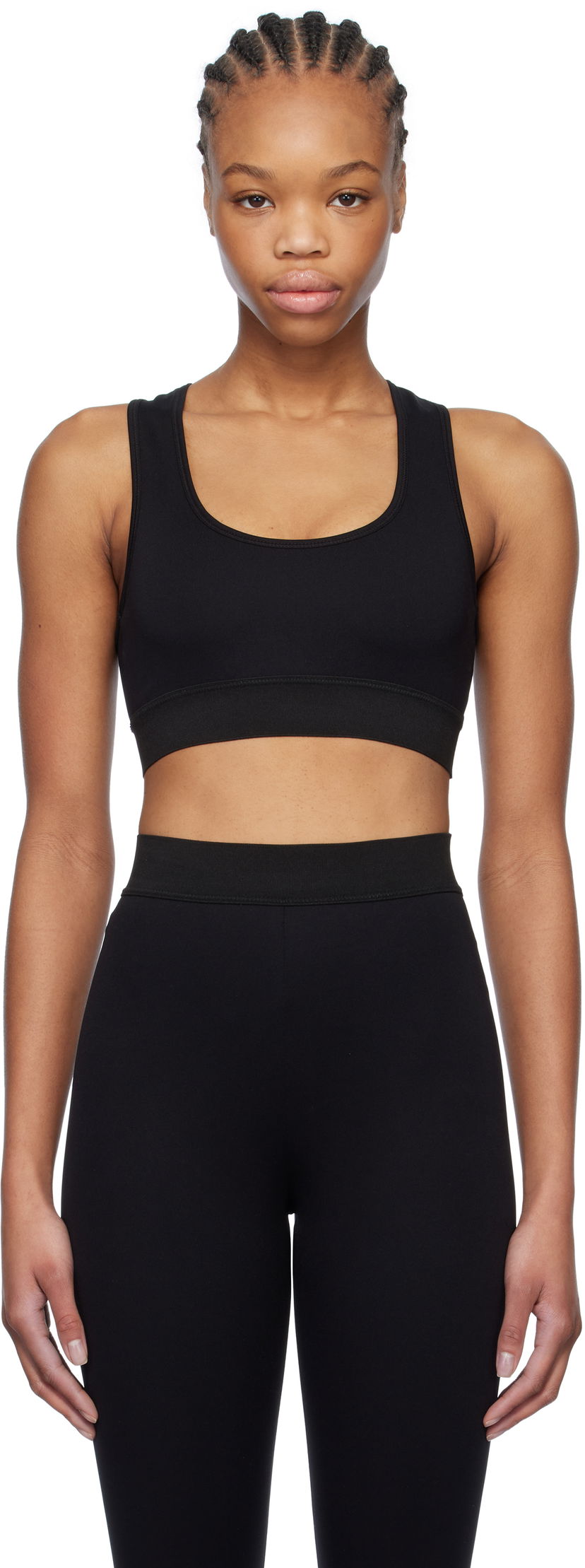 Behå WARDROBE.NYC Rosie Huntington-Whiteley Edition Active Sport Bra Svart | W1112R19JE
