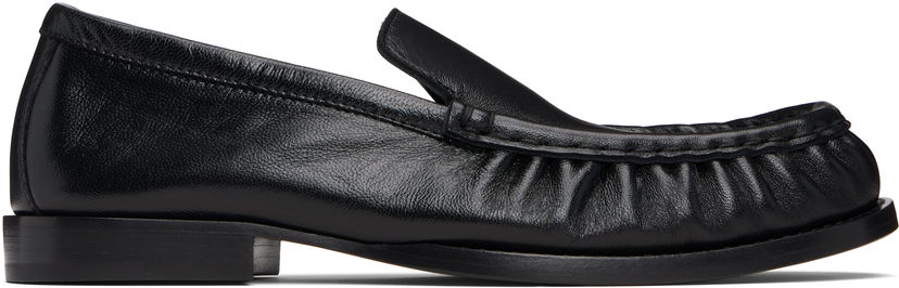 Sneakers och skor Dries Van Noten Dries Van Noten Leather Loafers Svart | 252-011700-114