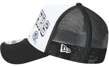 Keps New Era NFL Las Vegas Raiders Retro Wordmark 9FORTY A-Frame Trucker Cap Vit | 60573567, 4