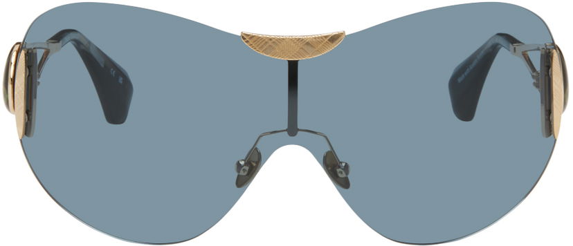 Solglasögon Vivienne Westwood Vivienne Westwood Tina Sunglasses Blå | VW7021