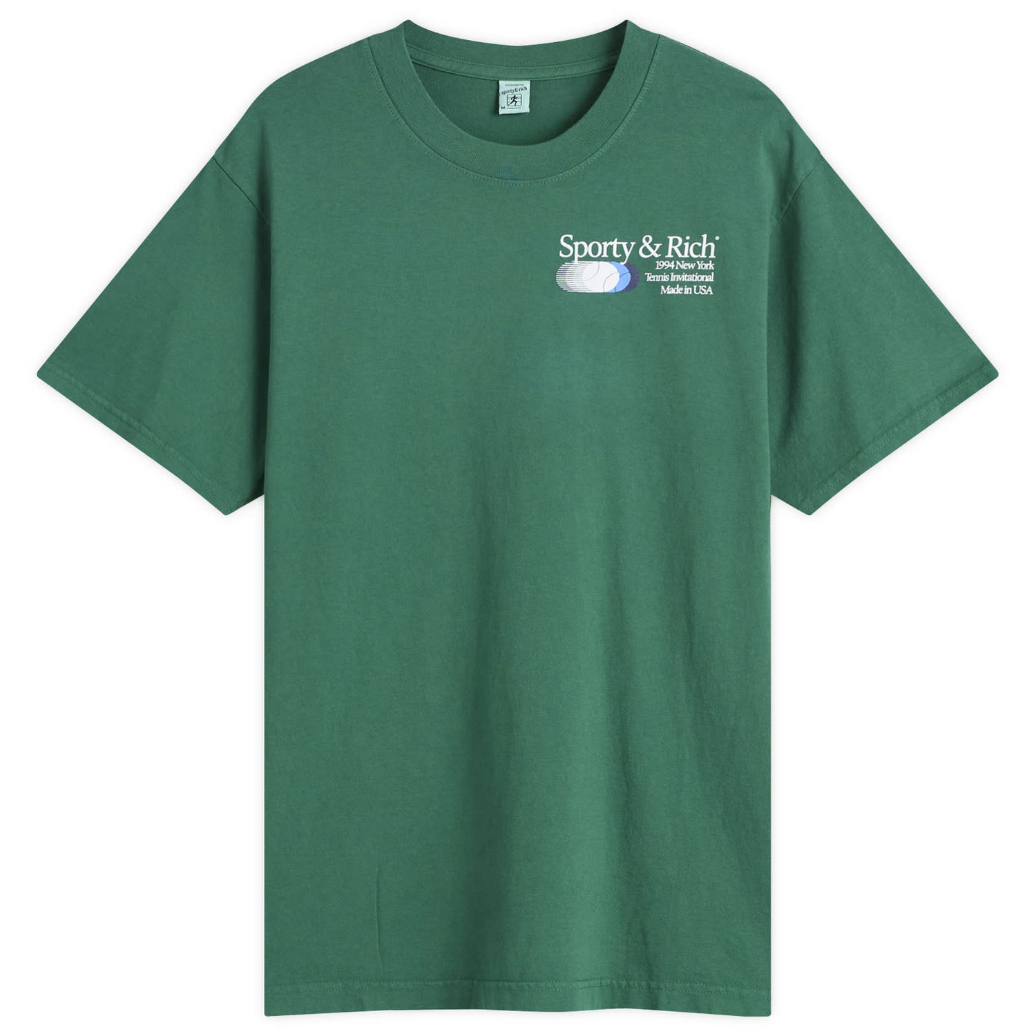 T-shirt Sporty & Rich Invitational T-Shirt, Size Large Grön | TO043621168GR03, 0