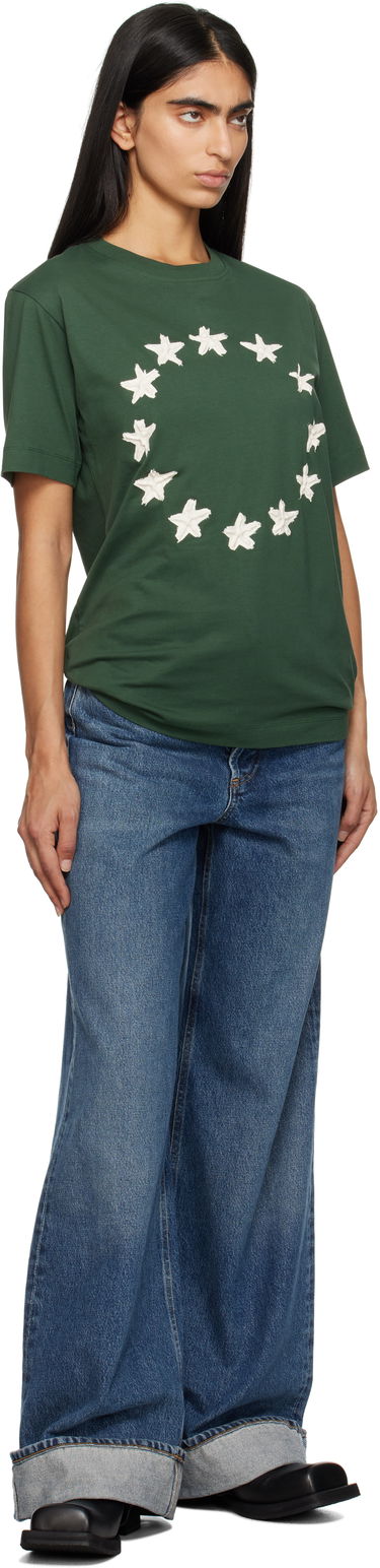 T-shirt Études Stars Regular T-Shirt Grön | H24MMTSH112-34, 3
