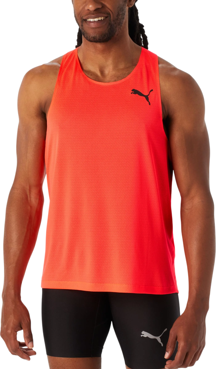 Linne Puma Puma Raceday Ultraspun Tank Top Röd | 528212-23
