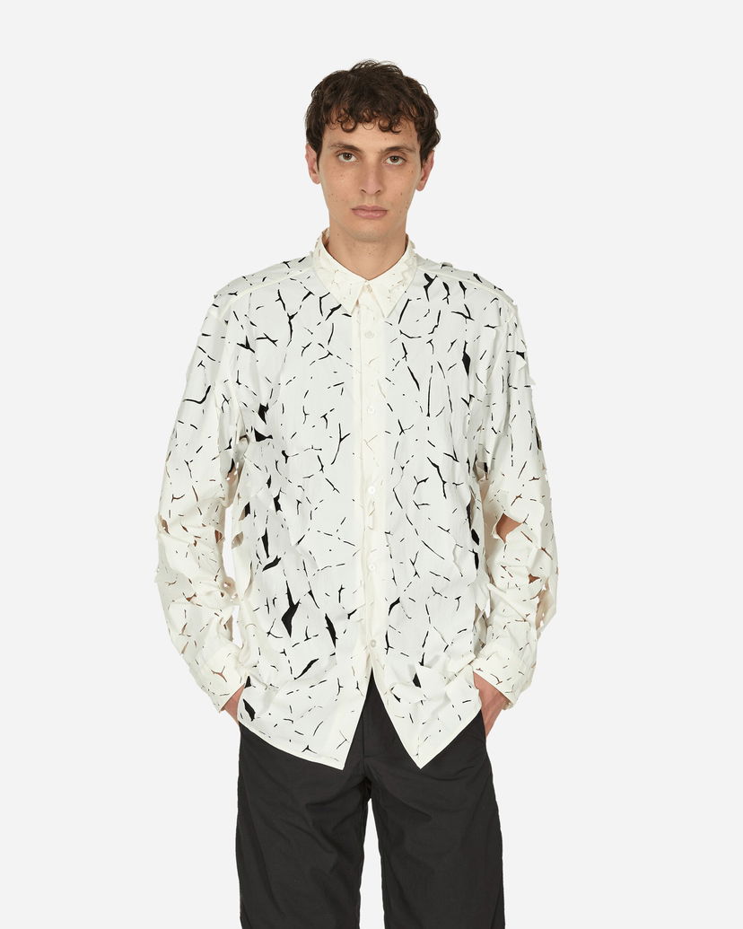 Skjorta Post Archive Faction (PAF) 6.0 Shirt Left White Vit | 60TSLW  WHITE
