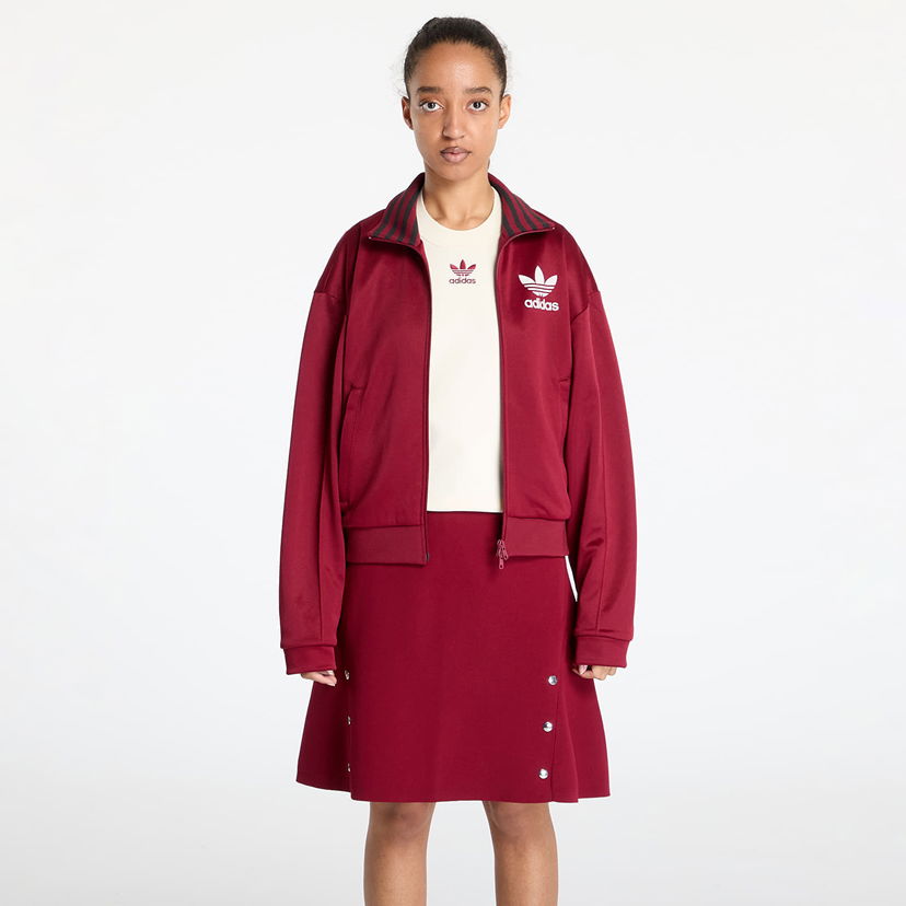 Sweatshirt adidas Originals Wales Bonner x Track Top Core Burgundy Röd | JJ2933