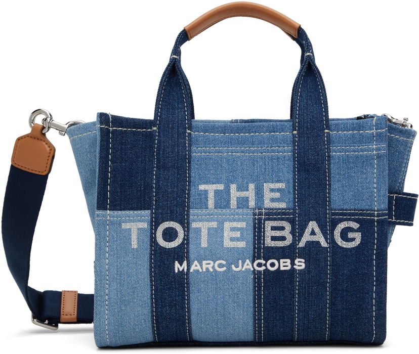 Tygpåse Marc Jacobs Marc Jacobs 'The Denim Small' Tote Bag Blå | H016M06FA21