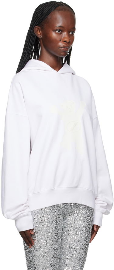 Sweatshirt We11done We11done Printed Hoodie Vit | WD-TH3-22-727-U-IV, 1