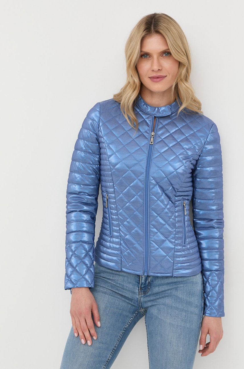 Jacka GUESS Jacket Blå | W2YL01.KB7A0, 0