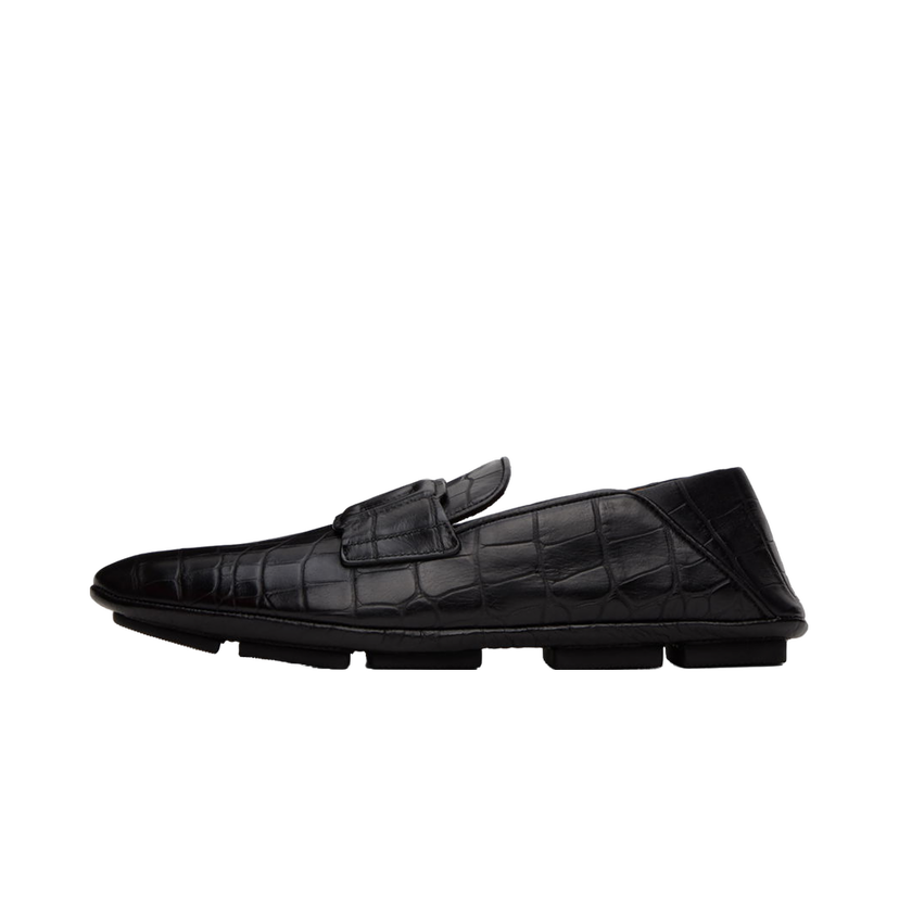 Sneakers och skor Dolce & Gabbana Driver Loafers Svart | A50583AS422