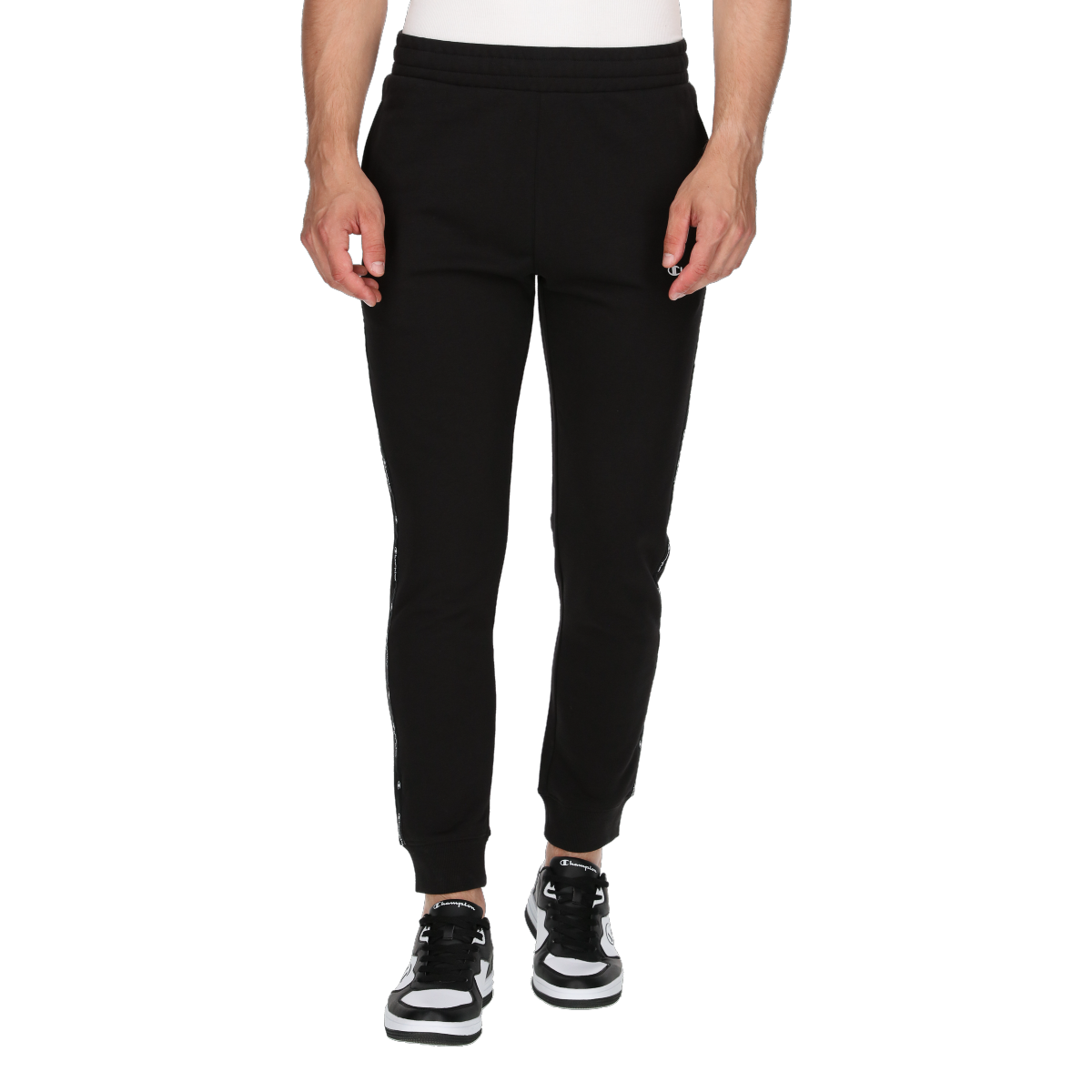 Träningsbyxor Champion COLOR BLOCK Sweatpants Svart | 219955-KK001, 0