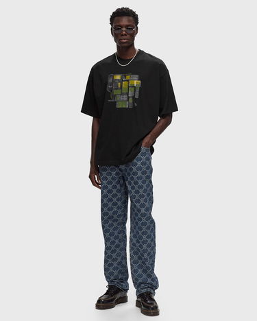 T-shirt DAILY PAPER EVOLUTION OVERSIZED SS TEE Svart | 2421081, 1