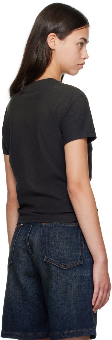 T-shirt Acne Studios Acne Studios Logo T-Shirt Svart | CL0395-, 2