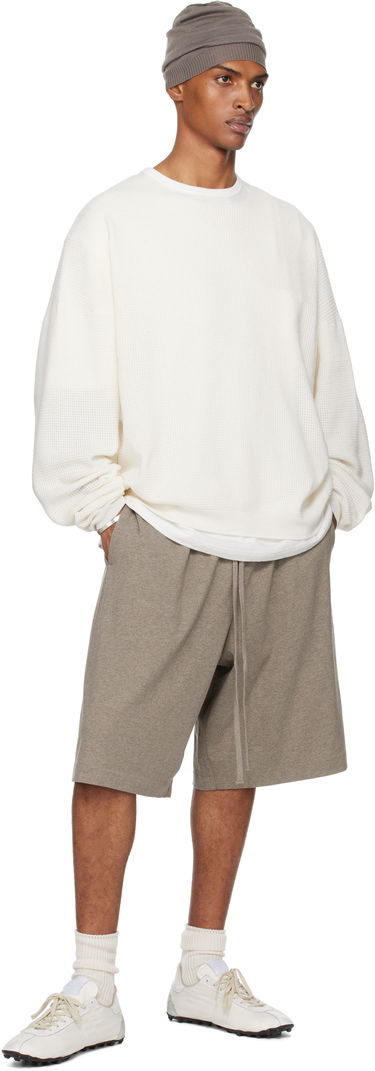 Shorts Fear of God Fear of God ESSENTIALS Basketball Jersey Shorts Grå | 160SP254613F, 3