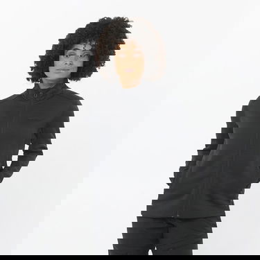 Sweatshirt Salomon Warm Fleece Jacket Svart | LC2294000, 0